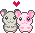 Chiaras' Pairing - Pixel and Poka Dot